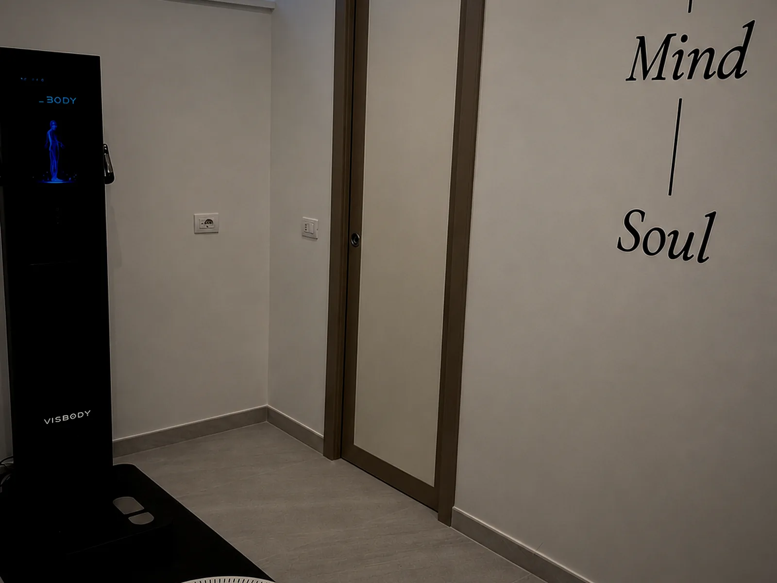 Postazione di assessment Visbody presso AMW Wellness Club